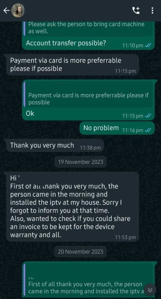 What Our Customers Are Saying about IPTV Athens